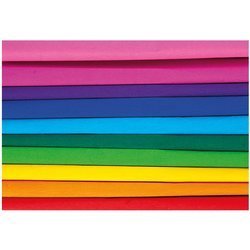  Seidenpapier Geknittertes 50x200cm - Mix 10 Farben Regenbogen