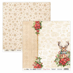 30x30cm doppelseitig Scrapbooking Papier - SCRAPBOYS - Happy Christmas 02