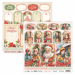 30x30cm doppelseitig Scrapbooking Papier - SCRAPBOYS - Happy Christmas 06