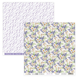 30x30cm doppelseitig Scrapbooking Papier - SCRAPBOYS -Lavender Love 04