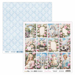 30x30cm doppelseitig Scrapbooking Papier - SCRAPBOYS - Sweet Peonies 05