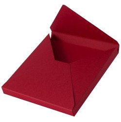 3D Box/Umschlag rot 15x15x1.5 - RzP