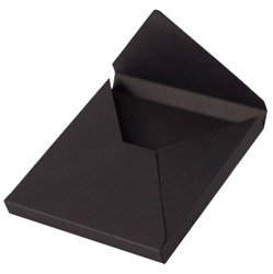 3D Box/Umschlag schwarz 15x15x1.5 - RzP