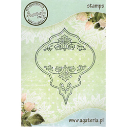 AGATERIA - Transparent Stempel Motivstempel Clear Stamp - Christmas bauble, Weihnachtskugel 5