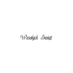 AGATERIA - Transparent Stempel Motivstempel Clear Stamp, Polnischer Untertitel: Wesołych Świąt 10
