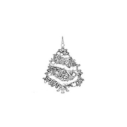 AGATERIA - Transparent Stempel Motivstempel Clear Stamp,  Weihnachtsbaum 2