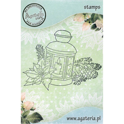 AGATERIA - Transparent Stempel Motivstempel - Lantern, Laternen