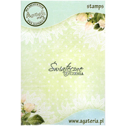 AGATERIA - Transparent Stempel Motivstempel -  Świąteczne życzenia Untertitel PL