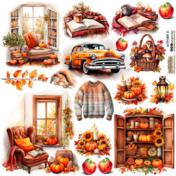 AUFKLEBER Dekor Stickers - ScrapLove - Herbst 2