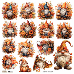 AUFKLEBER - ScrapLove - Autumn Gnomes 1