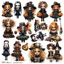 AUFKLEBER - ScrapLove - Halloween Girls 1