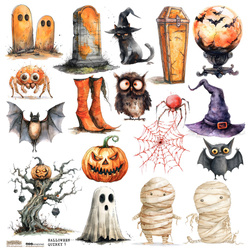 AUFKLEBER - ScrapLove - Halloween Quirky 1