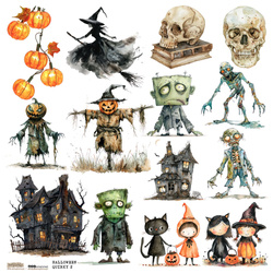 AUFKLEBER - ScrapLove - Halloween Quirky 2