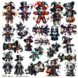 AUFKLEBER - ScrapLove - Halloween Voodoo 2