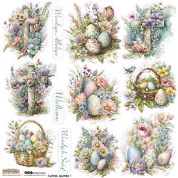 AUFKLEBER - ScrapLove - Pastell Ostern 1