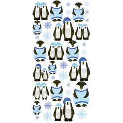 AUFKLEBER mit Glitzer - Einfach kreativ - Pinguine