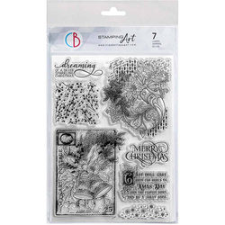 Acrylstempel 15x21 - Ciao Bella - Silver bells