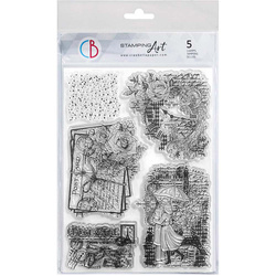 Acrylstempel 15x21 - Ciao Bella - Winter romance