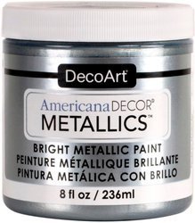 Americana Decor Metallics Farbe - Silber 236ml