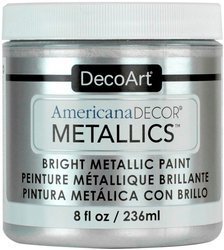 Americana Decor Metallics Farbe - Sterling Silber 236ml