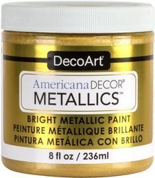 Americana Decor Metallics Farbe - Weiches Gold 236ml