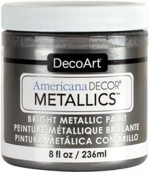 Americana Decor Metallics Farbe - Zinn 236ml