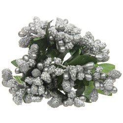 Blumenstrauß / Brei dekorative Silber