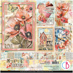 CIAO BELLA Satz 11Stk  doppelseitigen Scrapbooking Papier 30x30cm - Majestic Dream