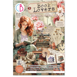 CIAO BELLA Satz doppelseitigen Scrapbooking Papier  A4 - Book Lovers