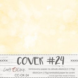 CRAFT OCLOCK laminierte Scrapbooking Album Cover Hintergrund Papier 60x24cm 24XL
