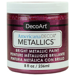 DECOART - Americana Decor Metallics Farbe - Berry 236ml