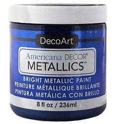 DECOART - Americana Decor Metallics Farbe - Deep Sapphire 236 ml