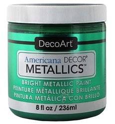 DECOART - Americana Decor Metallics Farbe - Emerald 236 ml