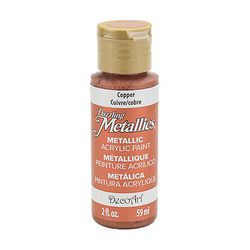 DECOART Dazzling Metallics Acrylic Paint, Acrylfarbe - Copper 59 ml