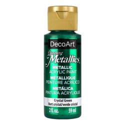 DECOART Dazzling Metallics Acrylic Paint, Acrylfarbe - Crystal Green 59 ml