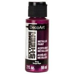 DECOART Extreme Sheen Farbe Acrylfarben Metallic Efffekt 59 ml, Berry