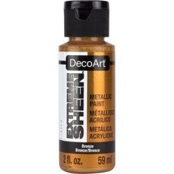 DECOART Extreme Sheen Farbe Acrylfarben Metallic Efffekt 59 ml, Bronze