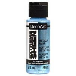 DECOART Extreme Sheen Farbe Acrylfarben Metallic Efffekt 59 ml, Sky Blue