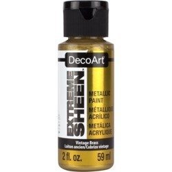 DECOART Extreme Sheen Farbe Acrylfarben Metallic Efffekt 59 ml, Vintage Brass