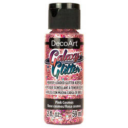 DECOART - Glitzerfarbe - Galaxy Glitter - Pink Cosmos