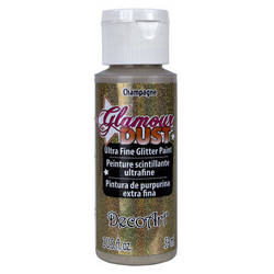 DECOART - Glitzerfarbe - Glamour Dust - Champagne Gold