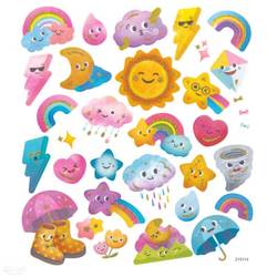 DPCraft AUFKLEBER Dekor Stickers Scrapbooking 27 Stk., Wetter