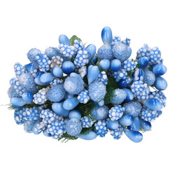 Dekorativer Blumenstrauß - blau
