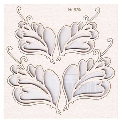 Dekorpappe Die Cut Chipboard Dekore Daydream - Dekore - Scrapiniec