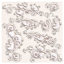 Dekorpappe Die Cut Chipboard - Fantasma - Grenzen - Grenzen - Scrapiniec