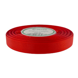 Farbband / Ripsband 12mm rot 22.5mb