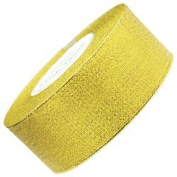 Glitzerband Band 38 mm - 27 m gold