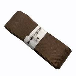 Grosgrain-Band 25mm braun 5m