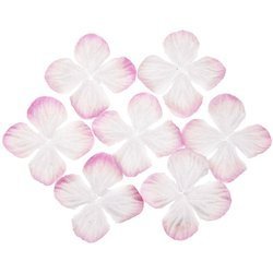 HORTENSIONEN Papierblumen, Baby Rosa 50mm - 100 Stück