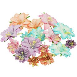Hübsches Flori Blumenset - Geums mix pastell - 16St